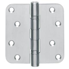 Kugellagertürscharnier VA rd 76x76mm DIN L/R ma ausziehb.Stift INTERSTEEL