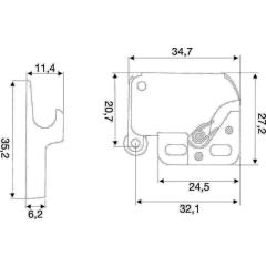 Federschnäpper ML STA vern. z. Anschr. BMB