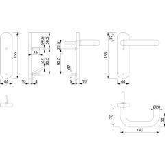 FS-Garnitur Paris FS-E138/353KH VA F69 -/D TS 40-65mm UG/bl.
