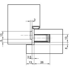 Magnetplatte KCM 50/H VA ma geb.SIMONSWERK