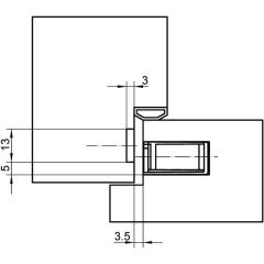 Magnetplatte KCM 50/H VA ma geb.SIMONSWERK