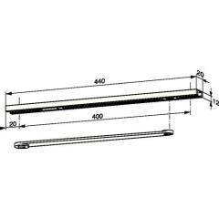 Gleitsch.G 96 N f.ITS 96 31x20mm mech.DIN R DORMAKABA