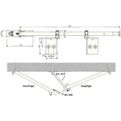 Schließfolgeregelung f.Gleitsch.GSR verz.DORMAKABA