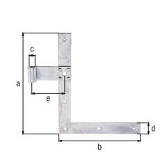 Fensterl.-Winkelb.L.250x200mm B.30mm S.3mm STA galv.verz.d.pass.L ger.GAH