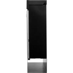 Briefkastenset NewYork 6850 B+S H.405mm B.364mm T.110mm schwarz/Edelstahl VA