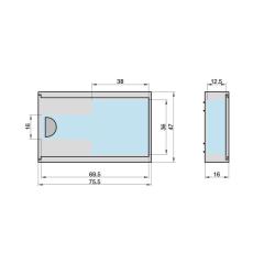 Magnetische Schlüsselbox | SBO 210S