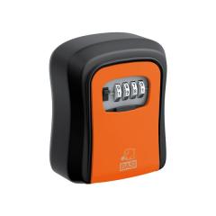 Schlüsselsafe mit Zahlenschloss | SSZ 200 - Schwarz/Orange