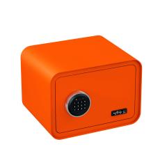 mySafe 350 Elektronik-Möbel-Tresor | mit Code, alarmgesichert / orange