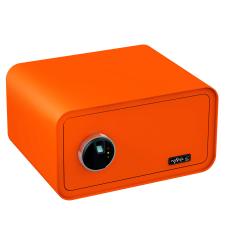 mySafe 430 Elektronik-Möbel-Tresor | mit Fingerprint, alarmgesichert / orange