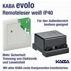 dormakaba evolo Remoteleser 91 15 - weiss IP40-UP