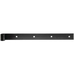 Ladenband B.35mm L.400mm STA schwarz ku.-besch.ger.GAH | 10 Stück