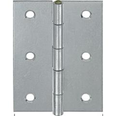 Scharnier H.30mm B.26mm S.0,9mm STA blau verz.gerollt,halbbreit VORMANN | 50 Stück