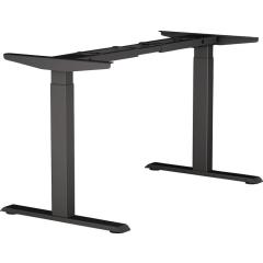 Steh-Sitz Tischgestell E-MORE 2M2S schwarz RAL 9017 H.700-1200mm BMB