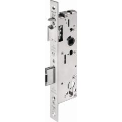Panik-Einsteckschloss 7667 Fkt.E ktg 24x245 mm/35/92 DIN L/R VA U-Stulp 35mm WILKA