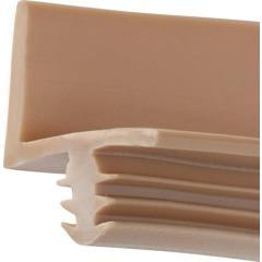 ELLEN - Türanschlagdg.L 2755 L.5m z.Einfräsen TPE blk beige