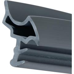 ELLEN - Türanschlagdg.K2378 L.5m z.Einstecken W-PVC blk grau