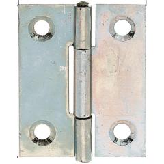 Scharnier H.41mm B.33mm S.1,0mm STA sdmverz.halbbreit GAH | 50 Stück