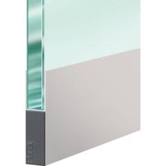PLANET - Türdichtung KG-F8 schmal 1-s.L.709mm Alu.silberf.GLT
