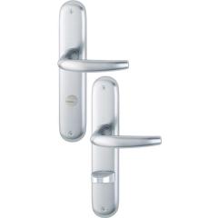 Hoppe Langschildgarnitur Atlanta Aluminium (F1) WC