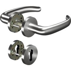 OGRO FS-Garnitur 8999/6501/6612 Alu.AL D/D TS 38-63 mm PZ rund DIN L/R