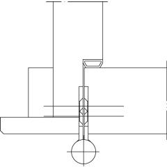 Türband Q1 STA verz.ungefälzte Holzflügel Rollenlänge 140mm DIN re.SIMONSWERK
