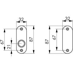 AMF - Dr.-Ros.479 LM F1 Schildst.7mm rd.ov.